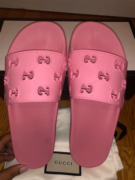 authentic gucci slides cheap|gucci fluffy slides.